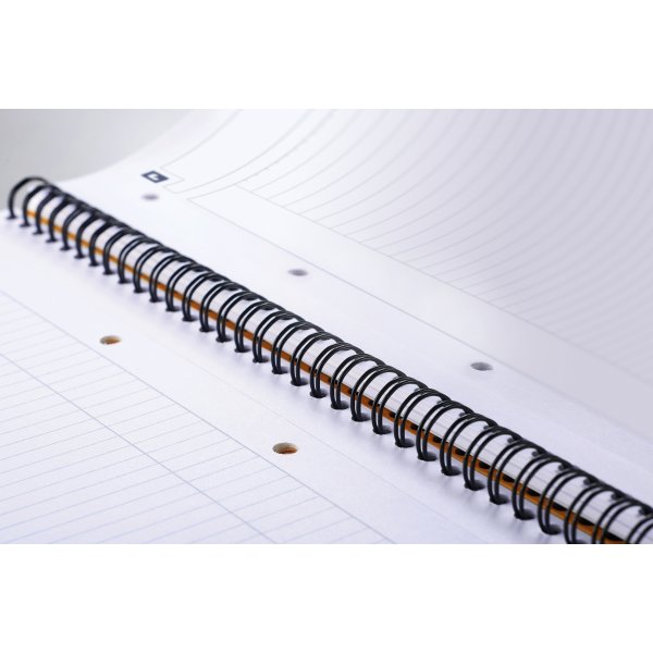Oxford International kollegieblok A4+, linjeret