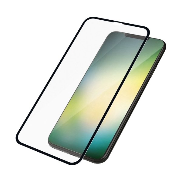 PanzerGlass til iPhone XR, Sort (CaseFriendly)