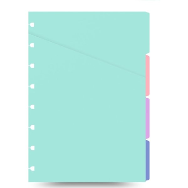 Filofax Registre A5 til Byg-Selv notesbog