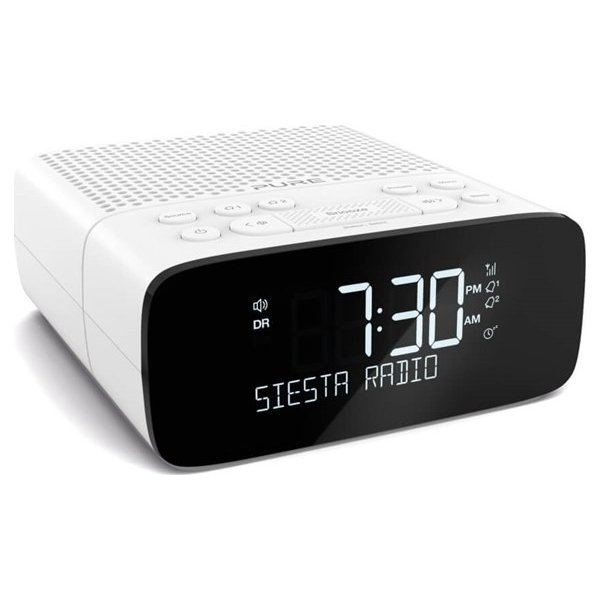 Pure Radio Siesta S2 med FM/DAB/DAB+, hvid