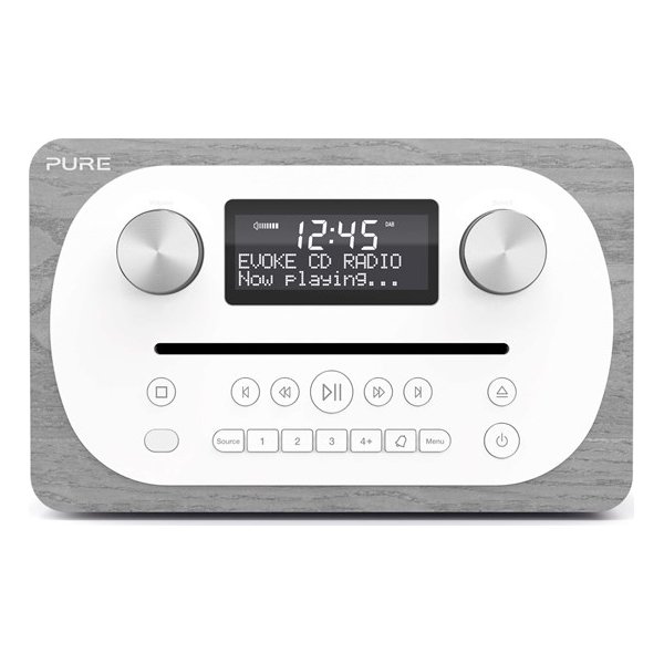 Pure Radio Evoke C-D4 Bluetooth, FM/DAB/DAB+, grå