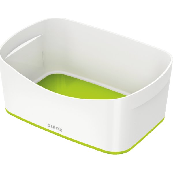 Leitz MyBox Opbevaringsbakke, hvid/grøn