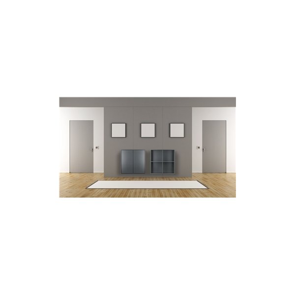 HAVANA skab m/4rum, 2 låger, D.34 White m/greb