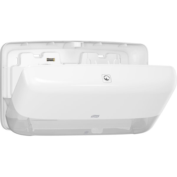 Tork T2 Twin Dispenser Jumbo toiletpapir, hvid