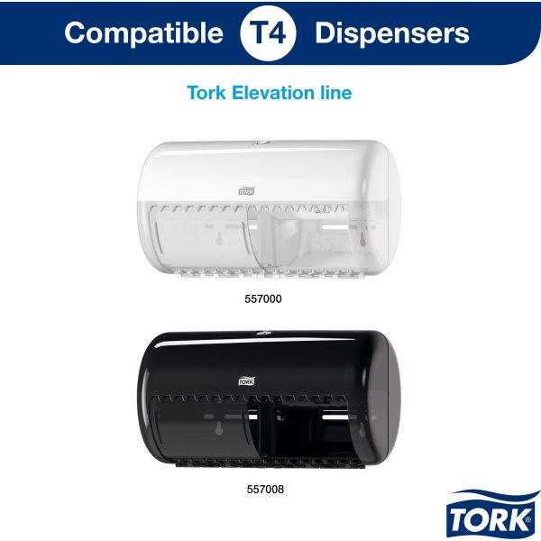 Tork T4 Premium toiletpapir, 3-lags, 42 ruller