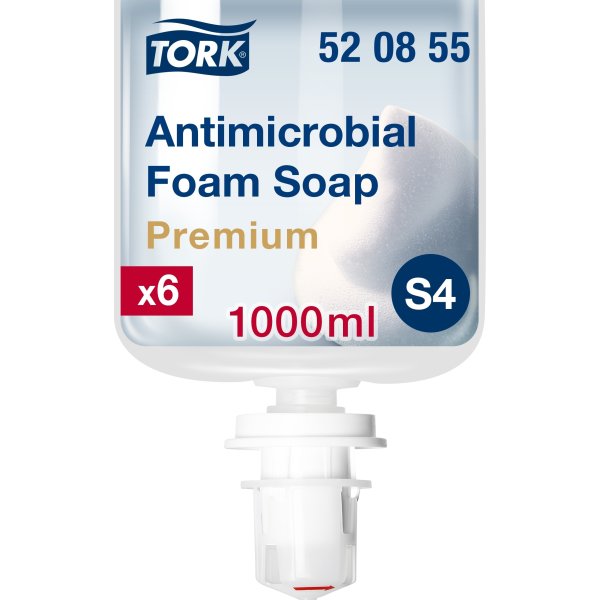 Tork S4 Skumsæbe, Desinficerende, 1000 ml