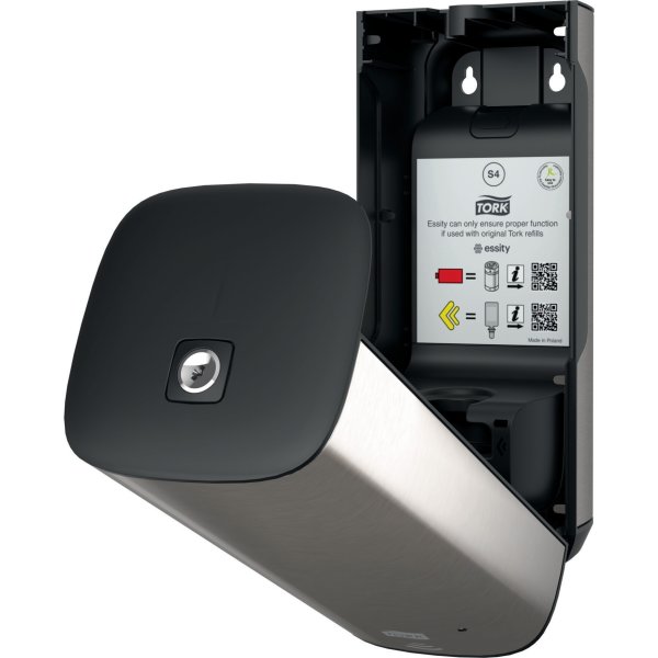 Tork S4 Dispenser Skumsæbe m. sensor, stål