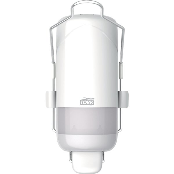 Tork S1 Dispenser Sæbe m. albuegreb, hvid