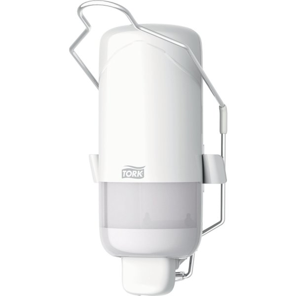 Tork S1 Dispenser Sæbe m. albuegreb, hvid