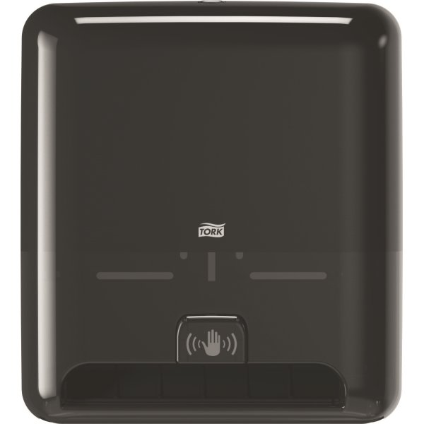 Tork H1 Dispenser Håndklædeark m. sensor, sort
