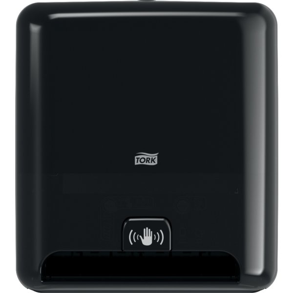 Tork H1 Dispenser Håndklædeark m. sensor, sort