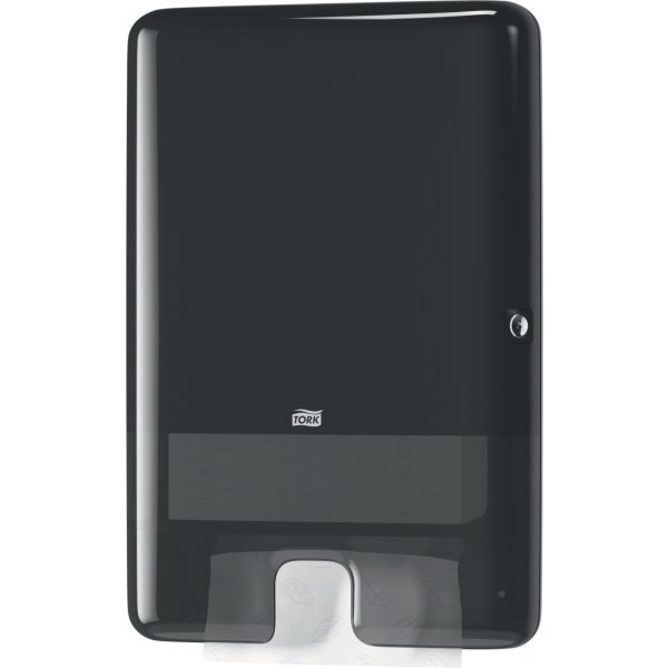 Tork H2 Xpress Dispenser Håndklædeark, sort