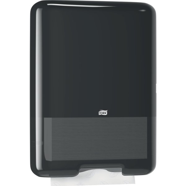 Tork H3 Dispenser Håndklædeark, sort
