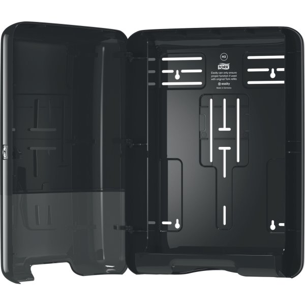 Tork H3 Dispenser Håndklædeark, sort