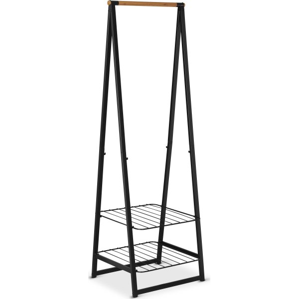 Brabantia Linn Tøjstativ, smal, sort