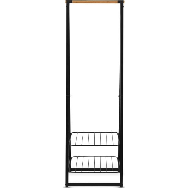 Brabantia Linn Tøjstativ, smal, sort