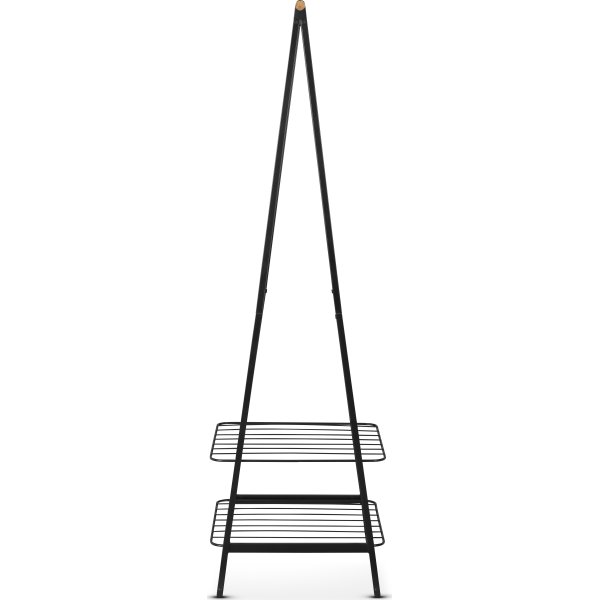 Brabantia Linn Tøjstativ, smal, sort