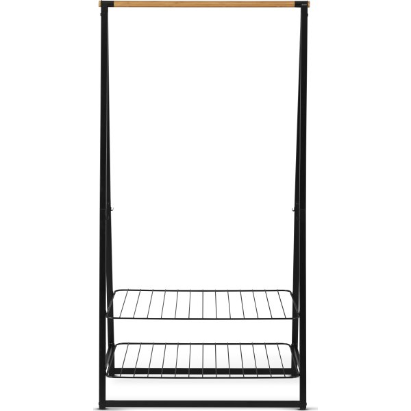 Brabantia Linn Tøjstativ, bred, sort