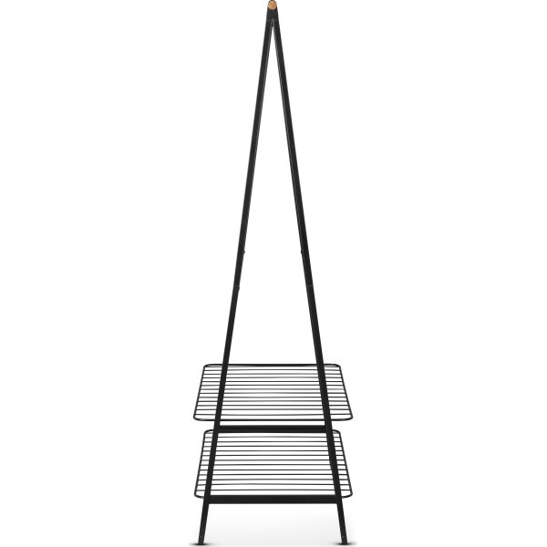 Brabantia Linn Tøjstativ, bred, sort