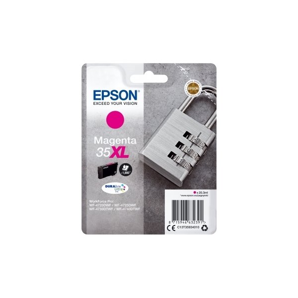 Epson DURABrite T3593 XL blækpatron, magenta 1900s