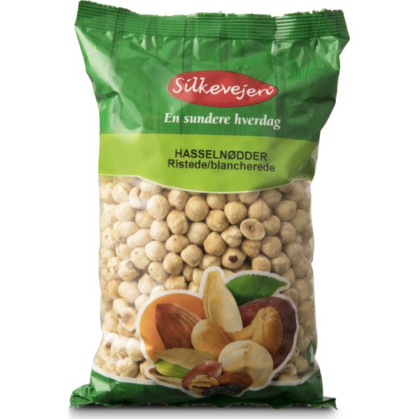 Silkevejen Hasselnødder, ristede, 1 kg