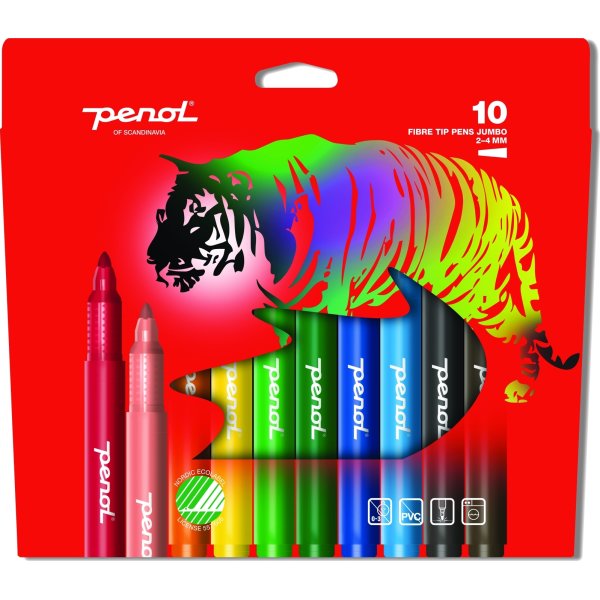 Penol Jumbo Tusser, 10 stk.