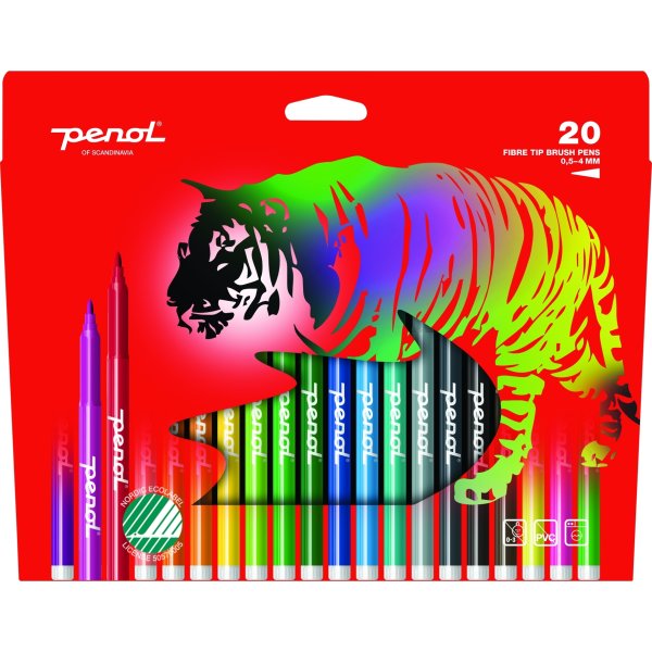 Penol Pensel Tusser, 20 stk.