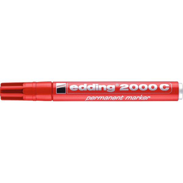 Edding 2000C Permanent marker, rød