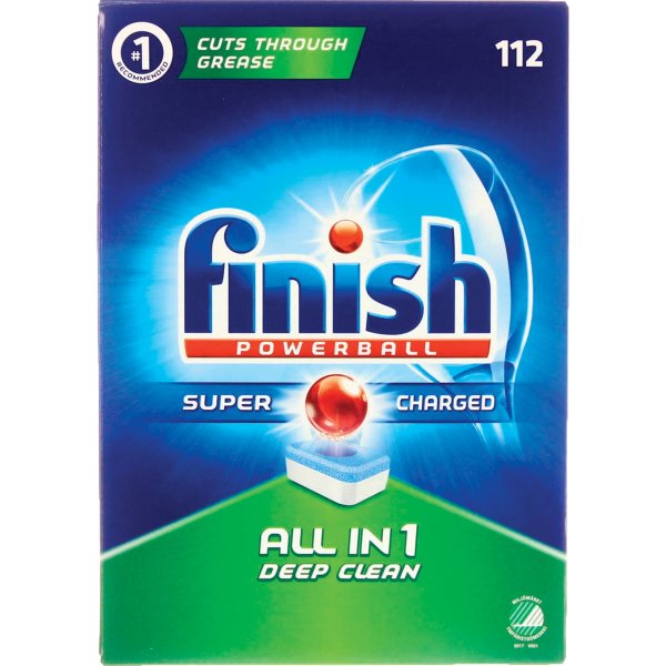 Finish Powerball All-in-One, 112 tabs
