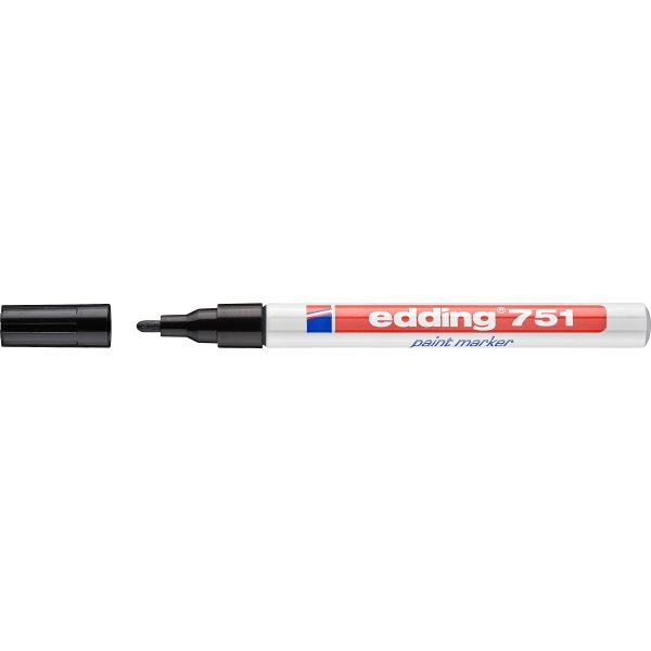 Edding 751 Paintmarker, sort