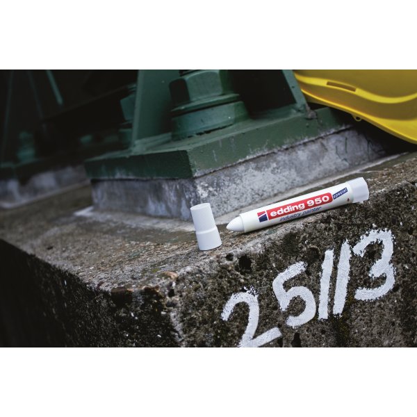 Edding Industrimarker 950, hvid
