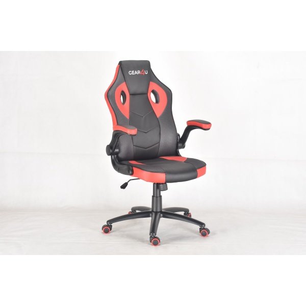 Gear4U Gambit Pro Gamer stol, sort/rød