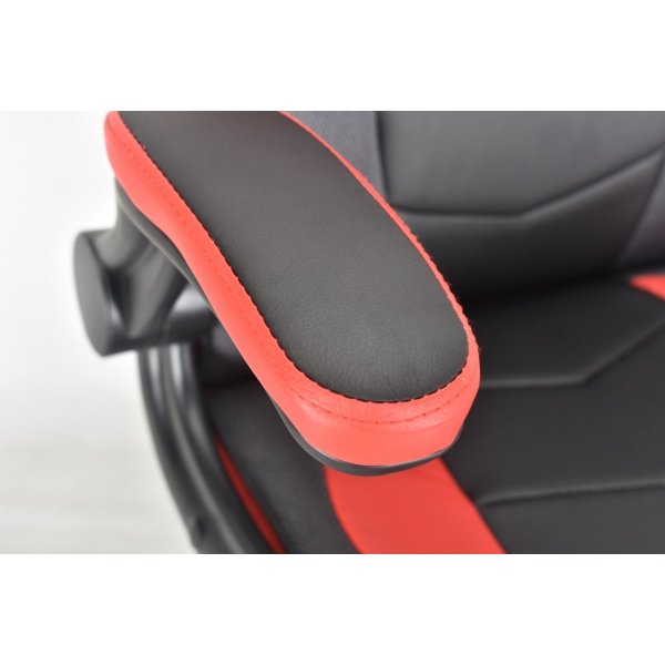 Gear4U Gambit Pro Gamer stol, sort/rød
