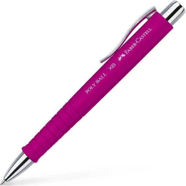 Faber-Castell Poly Ball XB kuglepen, pink