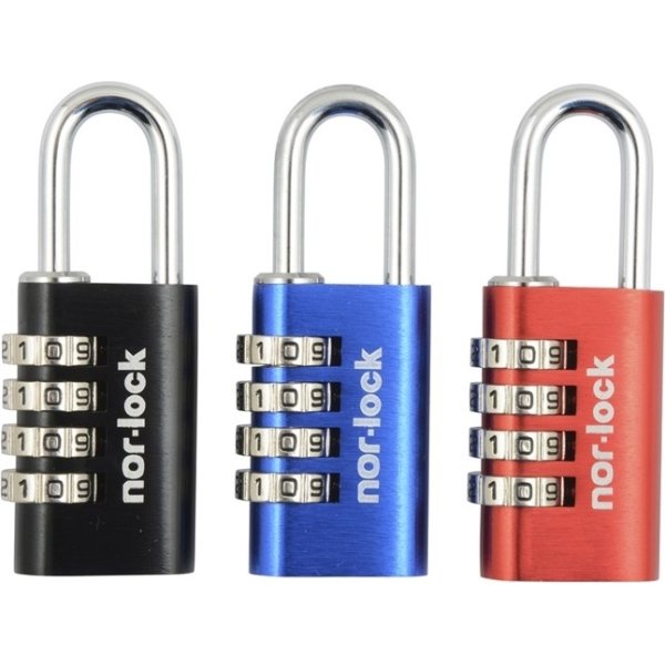 Nor-Lock hængelås 28 mm, Kodelås