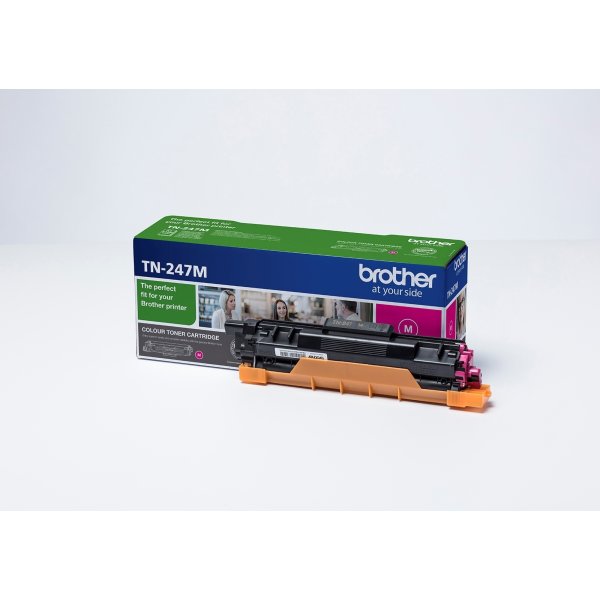 Brother TN-247M lasertoner, rød, 2.300 sider