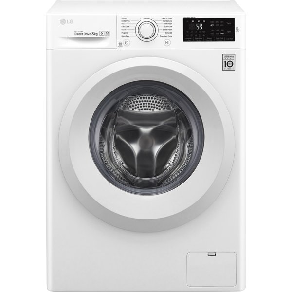 LG W5J5TN3W Vaskemaskine 8 kg, A+++(-30%)