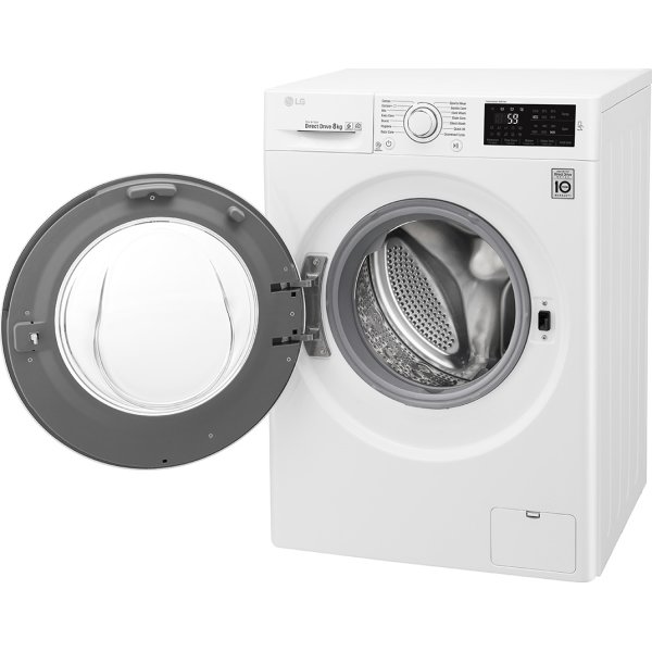 LG W5J5TN3W Vaskemaskine 8 kg, A+++(-30%)