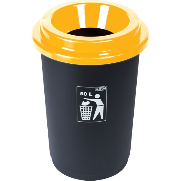 Minatol Affaldsspand ECO, 50 L, gul