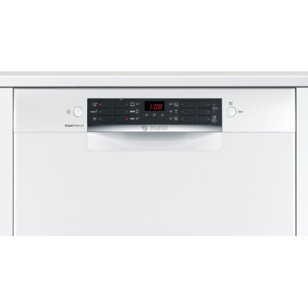 Bosch SMU46FW01S Indbygningsopvaskemaskine, hvid