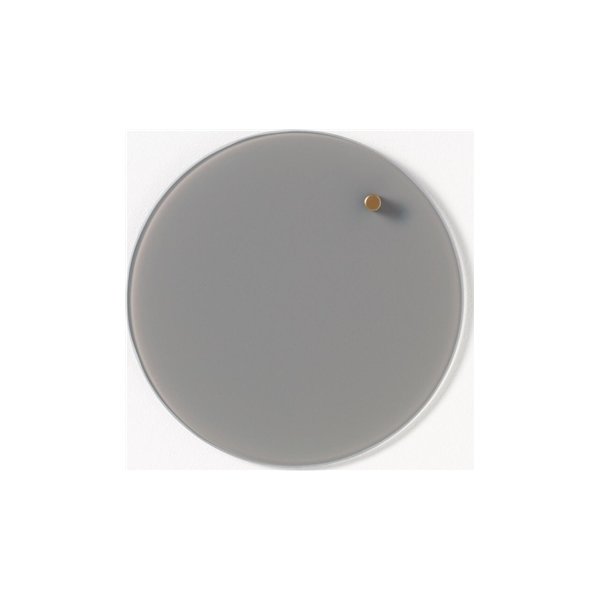 NAGA Nord magnetisk glastavle, 25 cm, grå