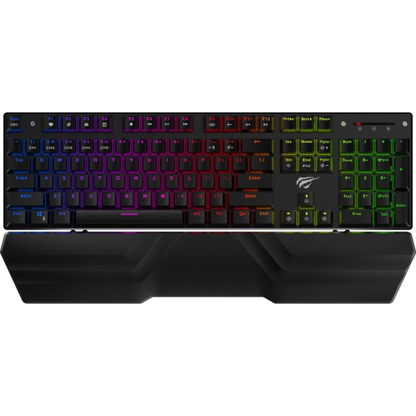 Havit KB432L mekanisk RGB belyst gaming tastatur