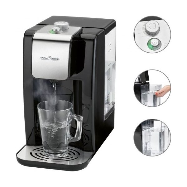 ProfiCook PC-HWS 1145 varmt vand dispenser