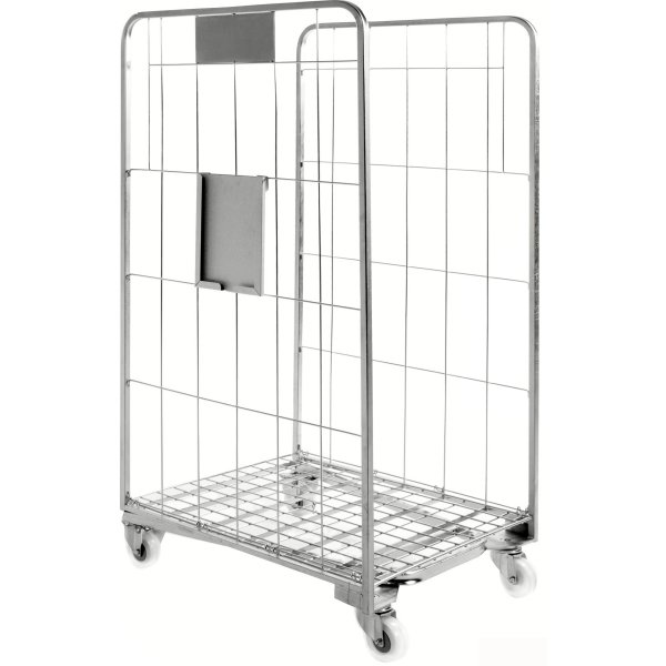 2-sidet rullecontainer, 700x800x1570 mm, Stabelbar
