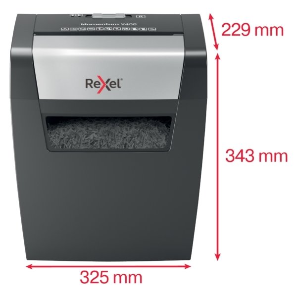 Rexel Momentum X406 makulator