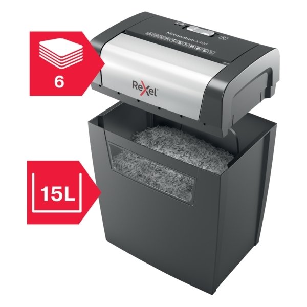 Rexel Momentum X406 makulator