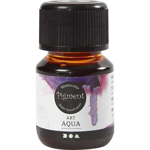 Pigment Flydende Akvarelmaling, 30 ml, varm gul
