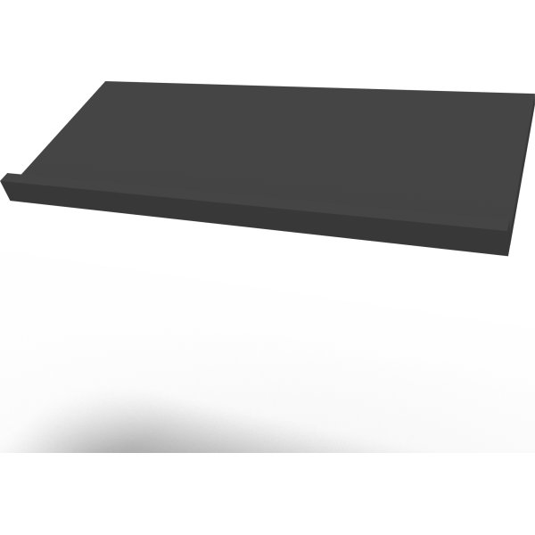 Jive tidskrifthylde antracit dekor laminat