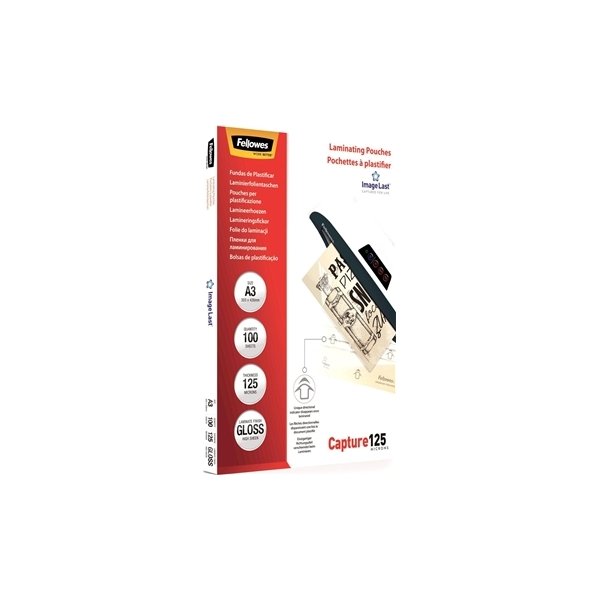 Fellowes Capture 125 mic A3 lamineringslomme gloss