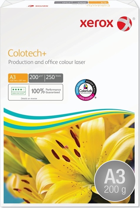 Xerox Colotech+ Gold kopipapir A3/200g/250ark